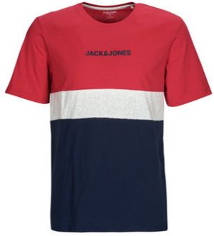 Tričká s krátkym rukávom Jack & Jones  JJEREID BLOCKING TEE SS