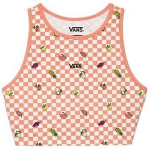 Tielka a tričká bez rukávov Vans  TOP MUJER  LONGLINE RACERB VN00073RBM51