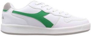 Módne tenisky Diadora  PLAYGROUND GS C1931 White/Peas cream