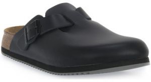 Šľapky Birkenstock  BOSTON BLACK LEATHER calz s