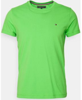 Tričká s krátkym rukávom Tommy Hilfiger  SPRING LIME SLIM FIT TEE