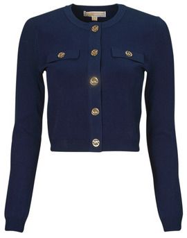 Svetre MICHAEL Michael Kors  ECO SNAP CROP JKT