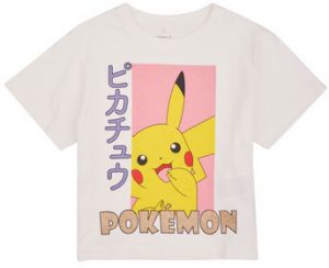 Tričká s krátkym rukávom Name it  NKFNABINA POKEMON SS LOOSE TOP BFU