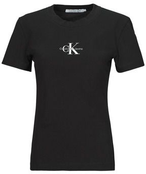 Tričká s krátkym rukávom Calvin Klein Jeans  MONOLOGO SLIM TEE