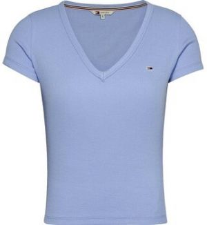 Tričká s krátkym rukávom Tommy Jeans  CAMISETA AJUSTADA ESSENTIAL MUJER   DW0DW17385