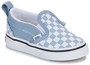 Slip-on Vans  TD Slip-On V COLOR THEORY CHECKERBOARD DUSTY BLUE