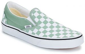 Slip-on Vans  Classic Slip-On COLOR THEORY CHECKERBOARD ICEBERG GREEN