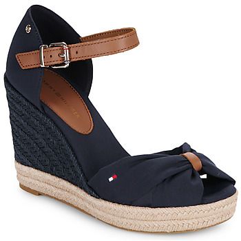 Espadrilky Tommy Hilfiger  BASIC OPEN TOE HIGH WEDGE