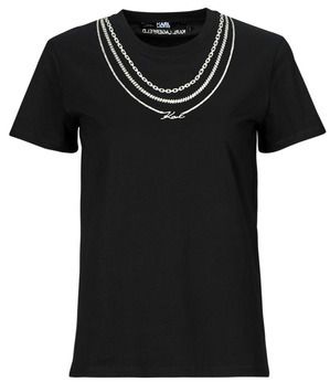 Tričká s krátkym rukávom Karl Lagerfeld  karl necklace t-shirt