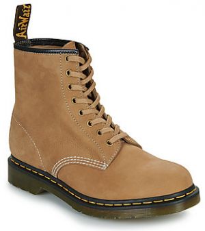 Polokozačky Dr. Martens  1460 Savannah Tan Tumbled Nubuck+E.H.Suede