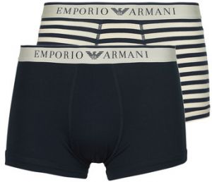 Boxerky Emporio Armani  YARN DYED STRIPES X2