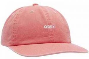 Šiltovky Obey  Pigment lowercase 6 panel stra