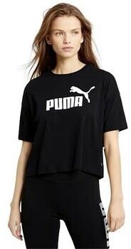 Tričká s krátkym rukávom Puma  CAMISETA MUJER ESS CROPPED LOGO 586866