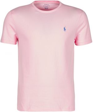 Tričká s krátkym rukávom Polo Ralph Lauren  T-SHIRT AJUSTE COL ROND EN COTON LOGO PONY PLAYER