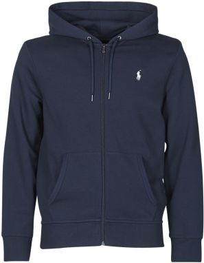 Mikiny Polo Ralph Lauren  SWEATSHIRT A CAPUCHE ZIPPE EN JOGGING DOUBLE KNIT TECH LOGO PONY