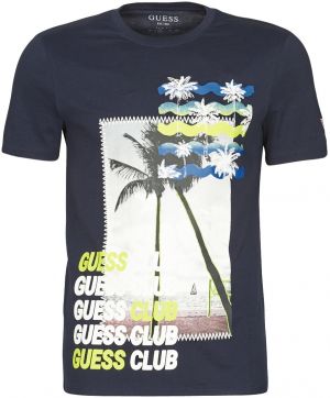 Tričká s krátkym rukávom Guess  GUESS CLUB CN SS TEE