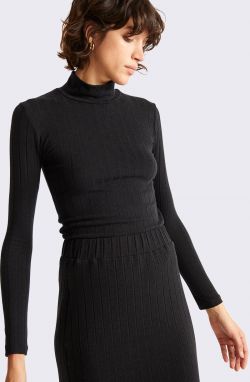 Thinking MU Black Trash Ellen L/S Top BLACK