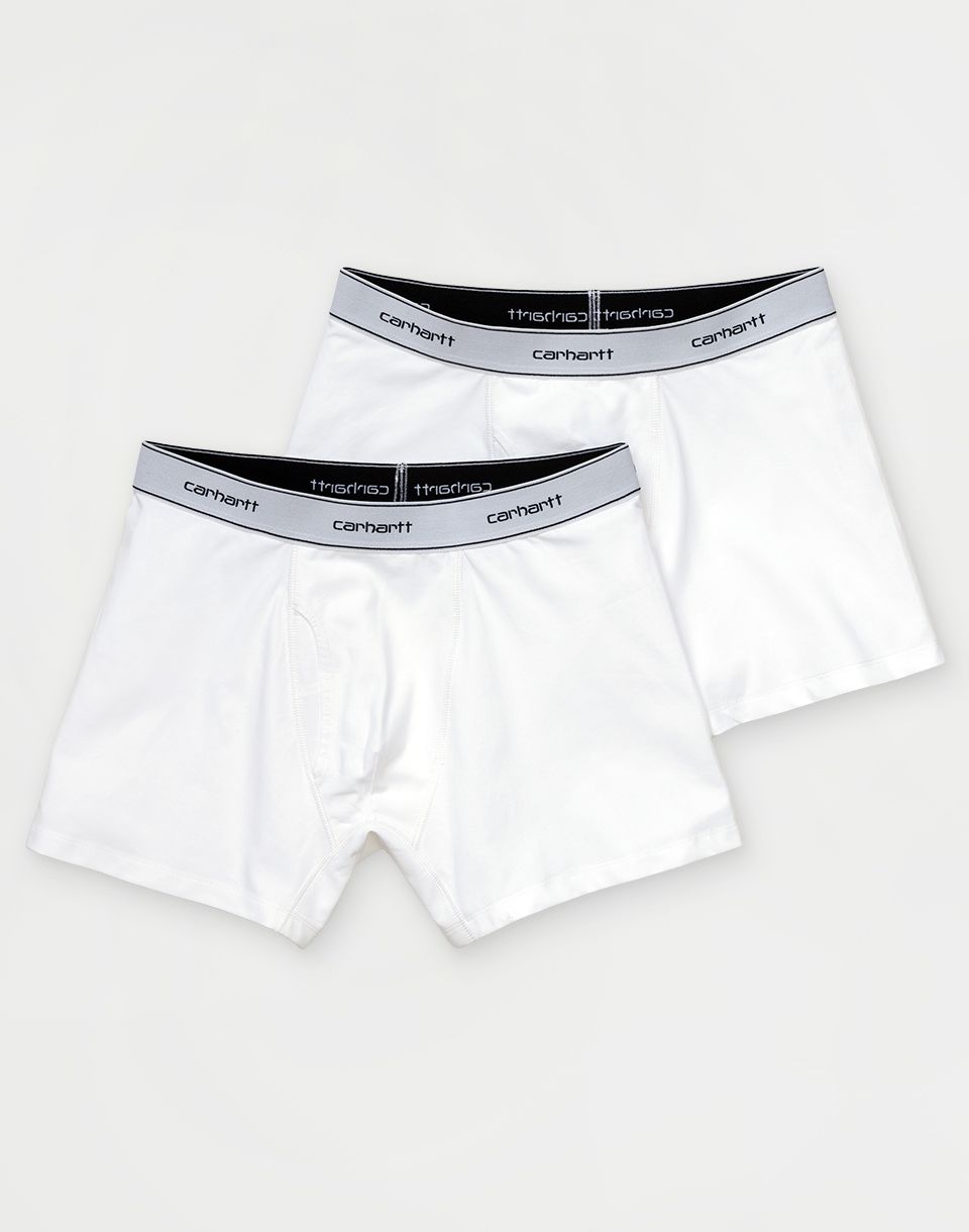 Carhartt WIP Cotton Trunks White + White