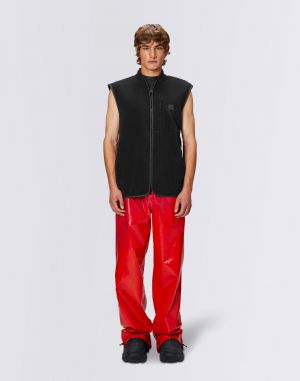 Rains Durban Fleece Vest 01 Black