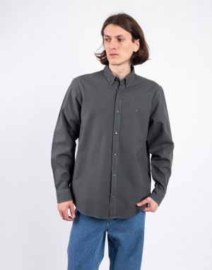 Carhartt WIP L/S Bolton Shirt Jura garment dyed