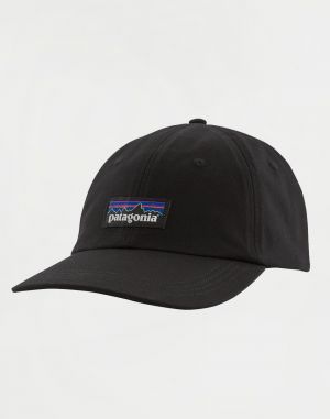 Patagonia P-6 Label Trad Cap Black