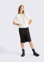 Thinking MU Basic White Mock T-Shirt Snow White galéria