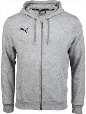 Puma TEAMGOAL 23 CASUALS HOODED JACKET Pánska športová mikina, sivá, veľkosť