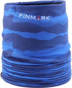 Finmark FSW-113 Multifunkčná šatka, modrá, veľkosť