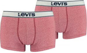 Levi's® MEN TRUNK VINTAGE HEATHER 2P Pánske boxerky, ružová, veľkosť