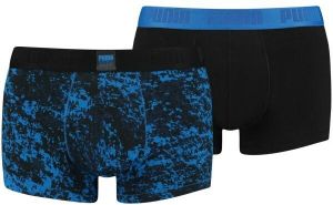 Puma MEN AOP TRUNK 2P Pánske boxerky, čierna, veľkosť