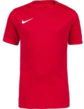 Nike DRI-FIT PARK 7 JR Detský futbalový dres, červená, veľkosť