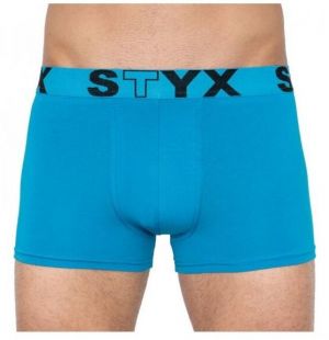 Styx MEN'S BOXERS SPORTS RUBBER Pánske boxerky, modrá, veľkosť