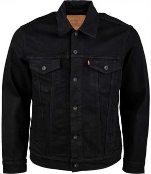 Levi's® THE TRUCKER JACKET CORE Pánska jeansová bunda, čierna, veľkosť