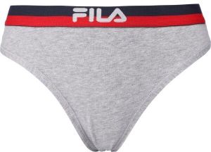 Fila WOMAN STRING Dámske nohavičky, sivá, veľkosť