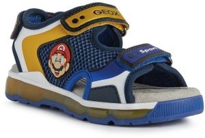 Geox J SANDAL ANDROID BOY Chlapčenské sandále, modrá, veľkosť