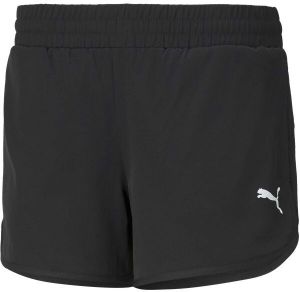 Puma ACTIVE 4 WOVEN SHORTS Dámske šortky, čierna, veľkosť