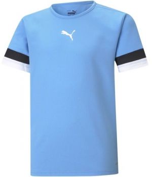 Puma TEAMRISE JERSEY JR Detské tričko, svetlomodrá, veľkosť