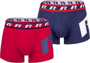 Russell Athletic TYRON P. BOXERS Pánske boxerky, červená, veľkosť
