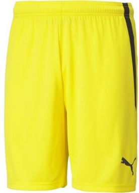 Puma TEAM LIGA SHORTS Pánske šortky, žltá, veľkosť