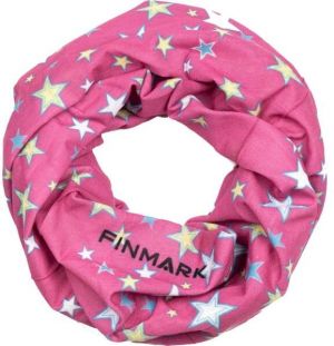 Finmark FS-233 Detská multifunkčná šatka, ružová, veľkosť