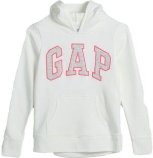 GAP LOGO HOOD Dievčenská mikina, biela, veľkosť