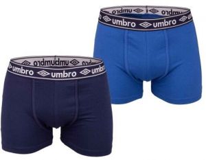 Umbro BOXER SHORT 2 PACK Pánske boxerky, tmavo modrá, veľkosť