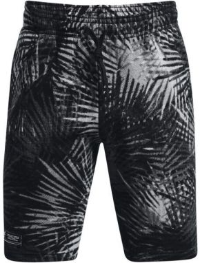 Under Armour RIVAL FLC SPORT PALM STS Pánske kraťasy, čierna, veľkosť