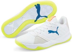 Puma ACCELERATE PRO Pánska indoorová obuv, biela, veľkosť 45