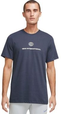 Nike U NK DF TEE RUN DIVISION SU22 Pánske tričko, tmavo modrá, veľkosť