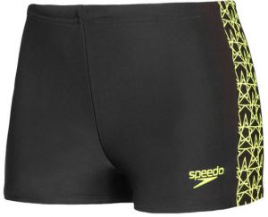 Speedo BOOMSTAR SPLICE AQUASHORT Chlapčenské plavky, čierna, veľkosť