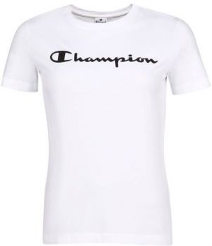 Champion CREWNECK T-SHIRT Dámske tričko, biela, veľkosť