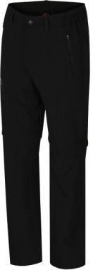 Hannah STRETCH Pánské odopínateľné nohavice, čierna, veľkosť