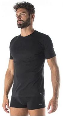 Fila MEN T-SHIRT Pánske tričko, čierna, veľkosť