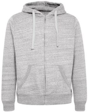 BLEND ZIPHOODIE-SWEAT Pánska mikina, sivá, veľkosť